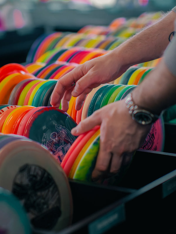 Used disc golf discs