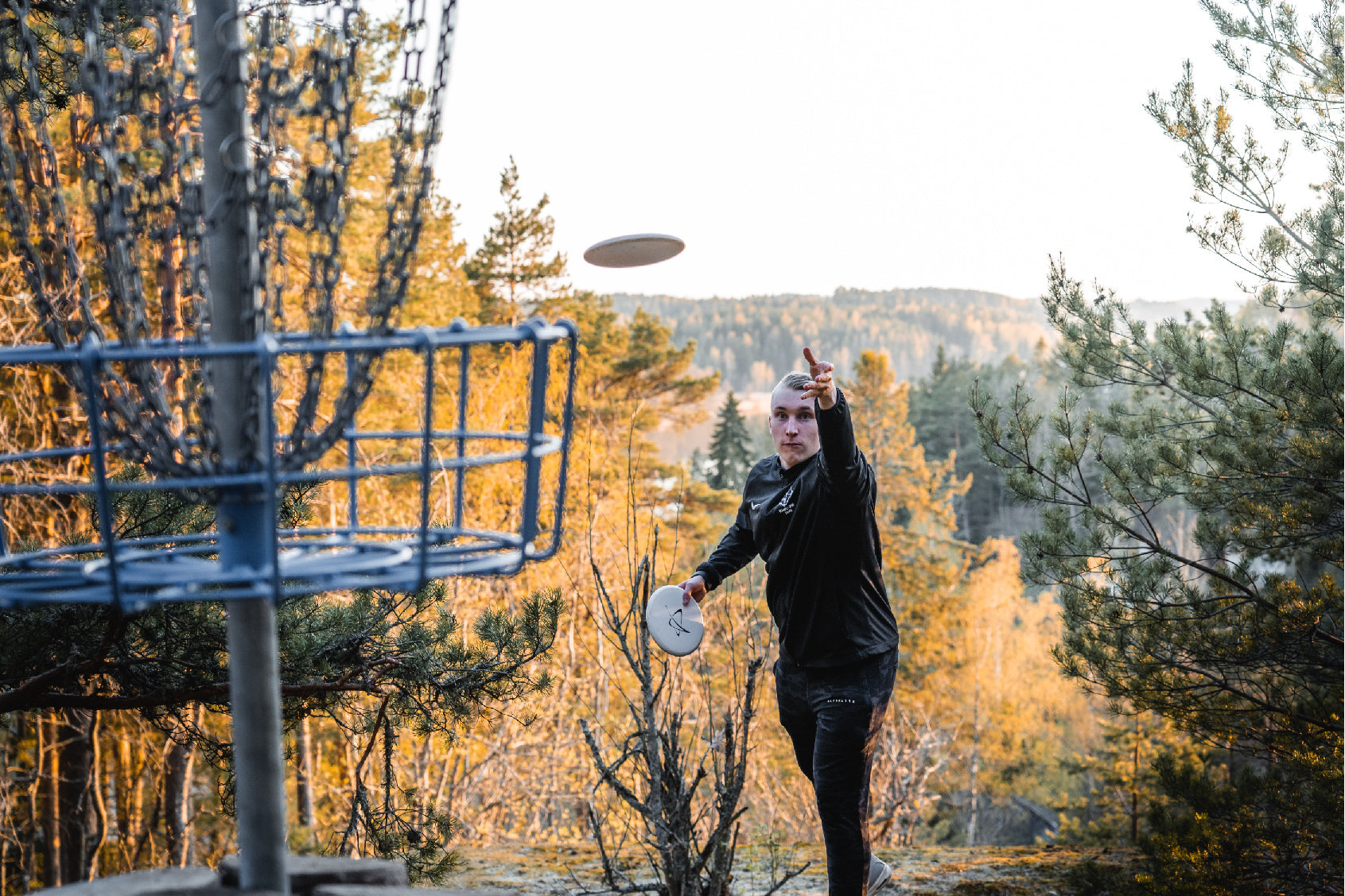 Mistä löydän lähimmän frisbeegolfradan?