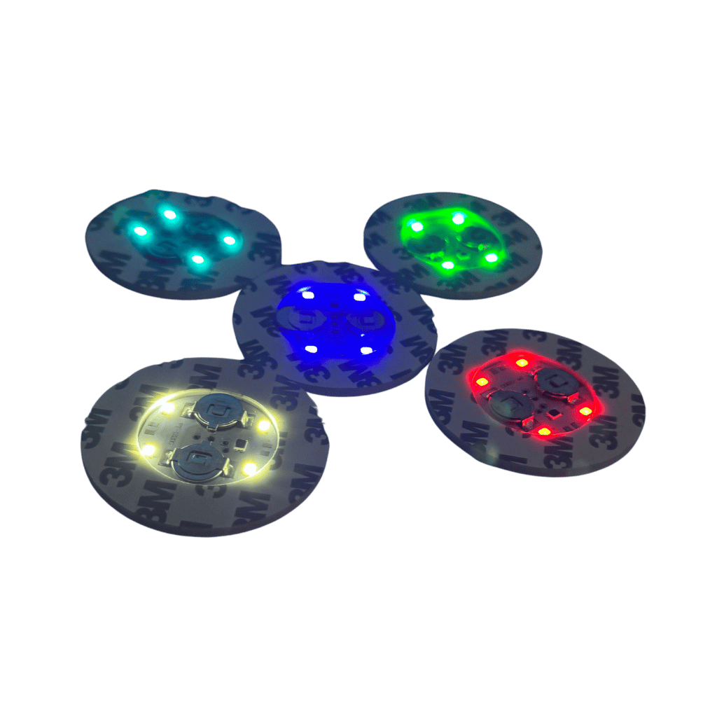 LED Light for Disc Golf Discs