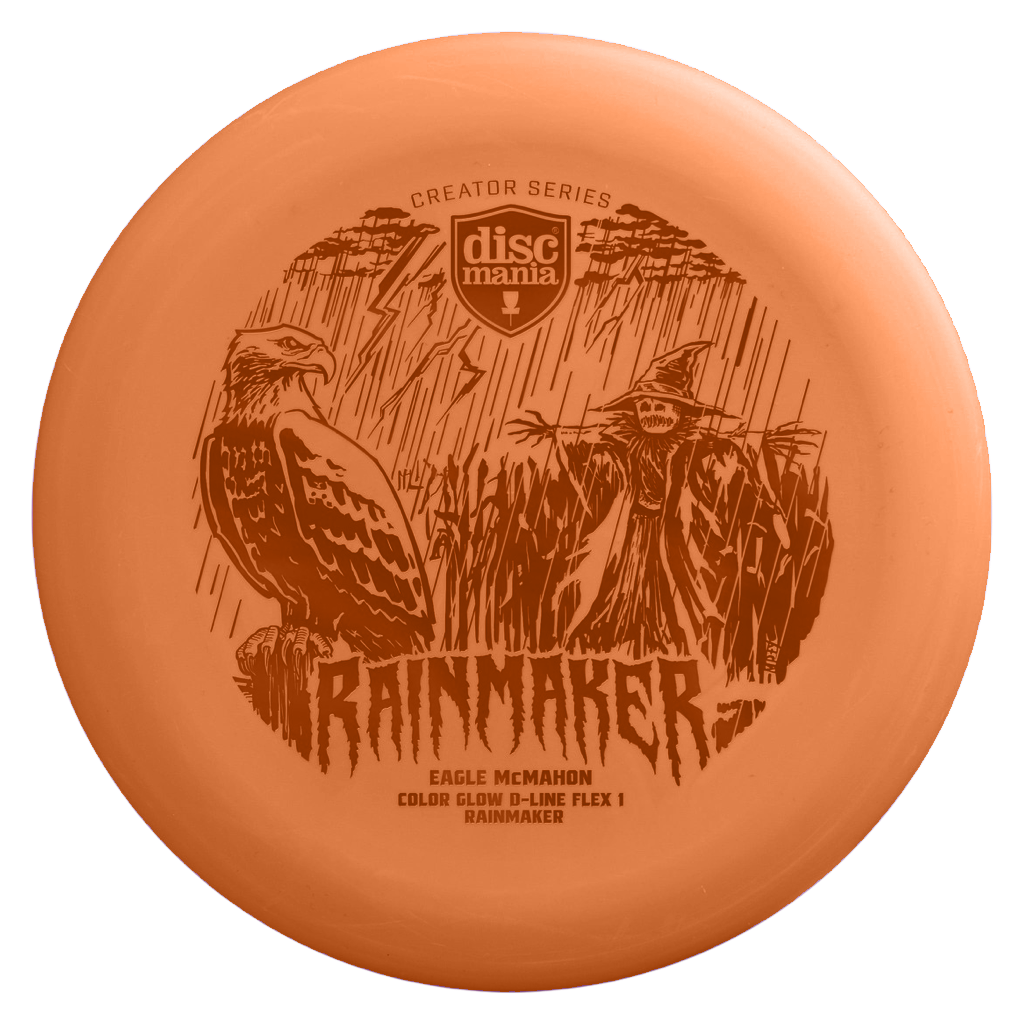 Discmania Color Glow D-Line Flex 1 Rainmaker - Eagle McMahon Creator Series