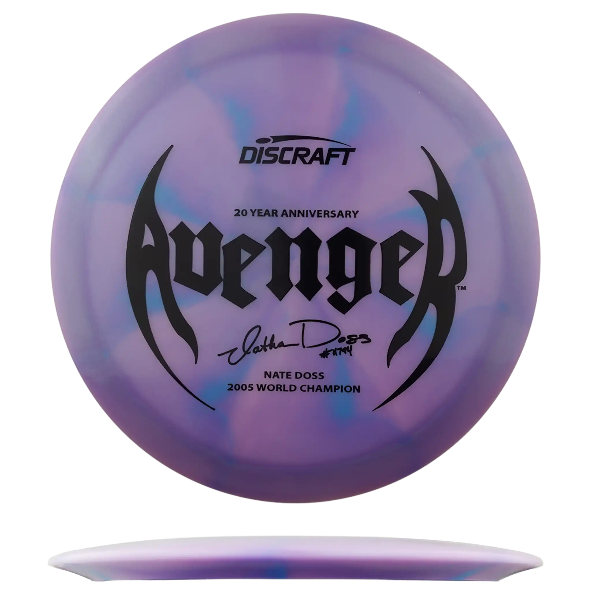 ColorShift Swirl Elite Z Avenger - Nate Doss 2005 World Champion - 20 Year Anniversary