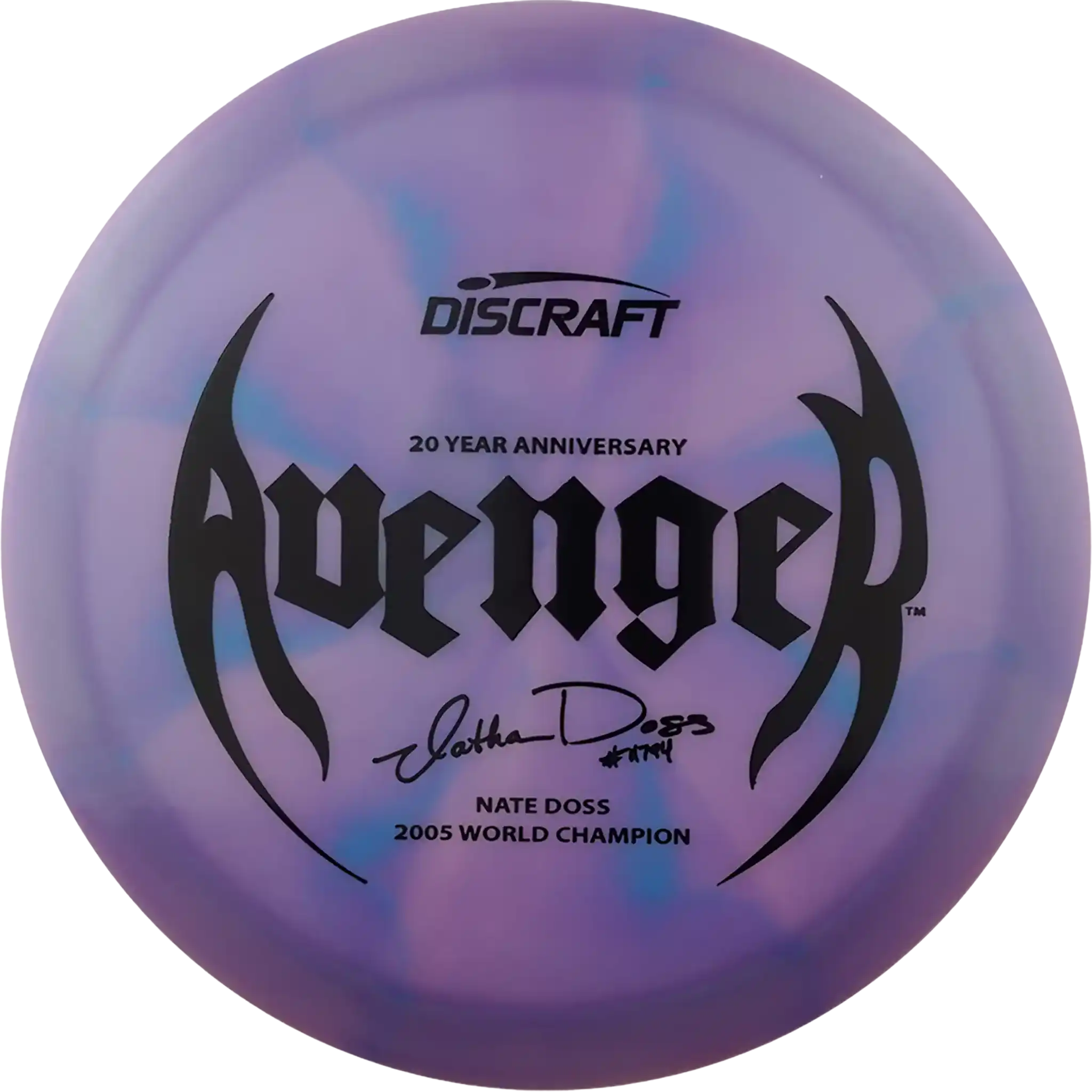 ColorShift Swirl Elite Z Avenger - Nate Doss 2005 World Champion - 20 Year Anniversary