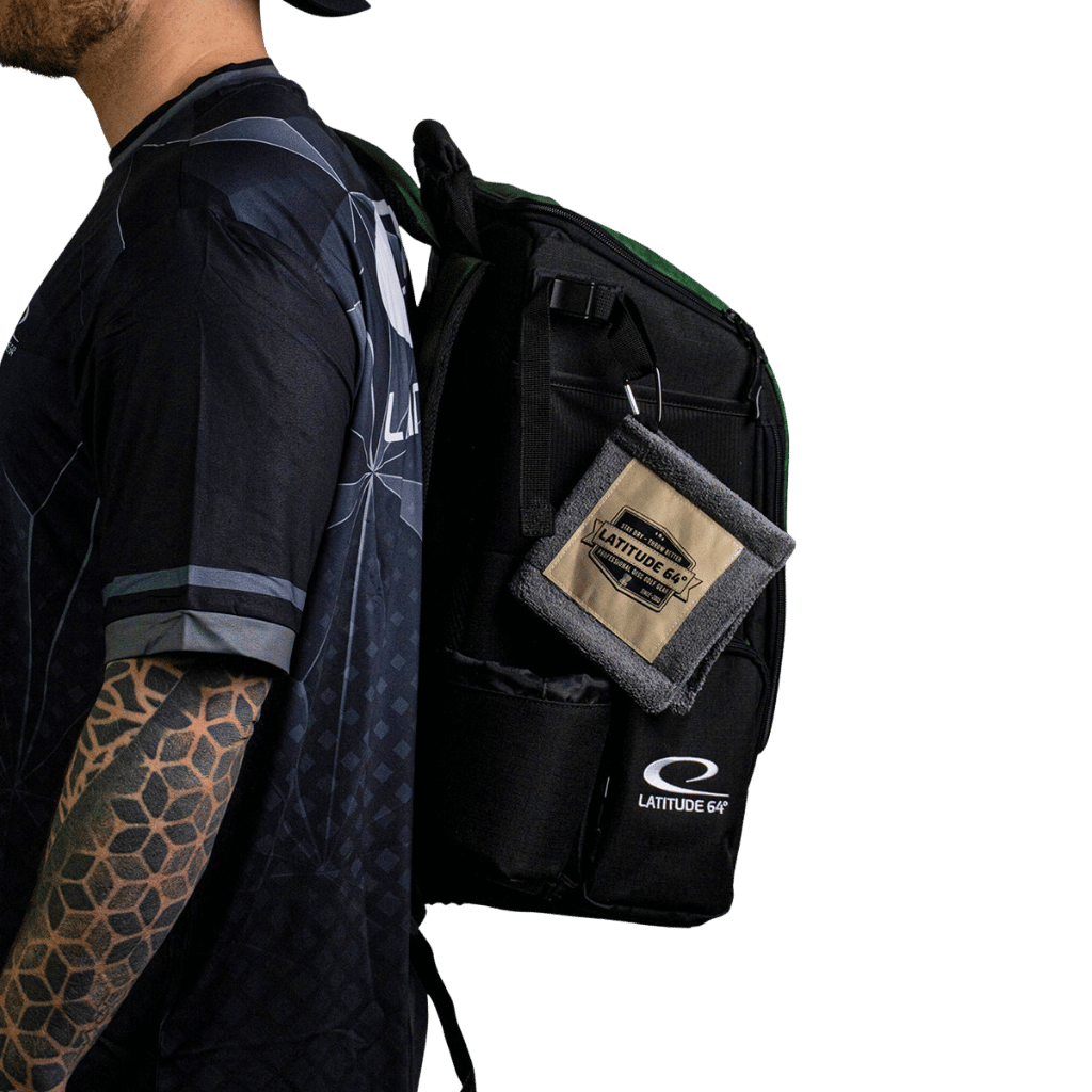 Compact Clip-On Disc Golf Towel