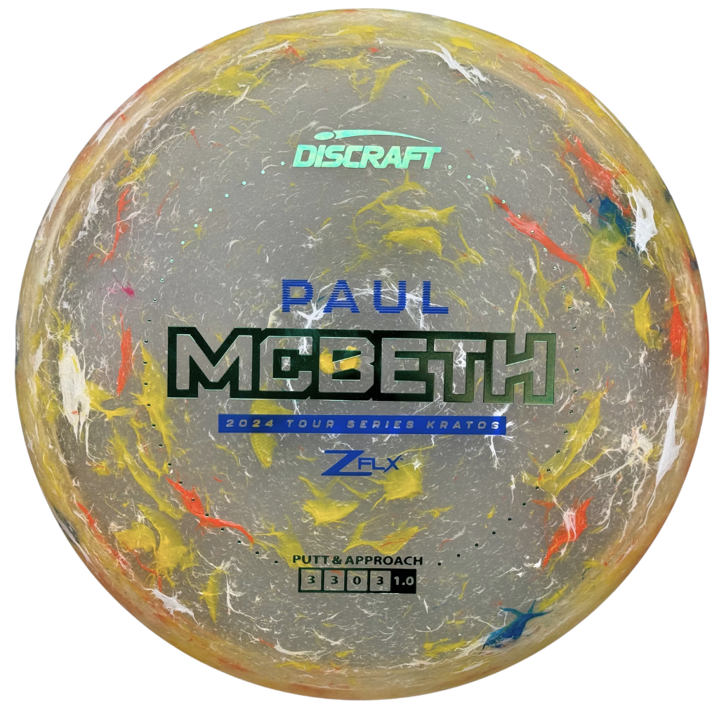 Discraft Jawbreaker Z FLX Kratos - Paul McBeth Tour Series 2024