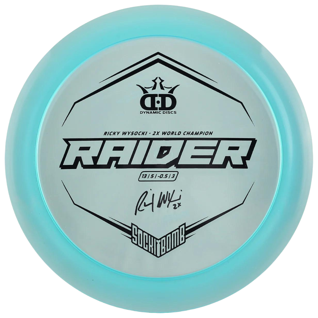 Dynamic Discs Lucid Ice Raider - Ricky Wysocki Sockibomb