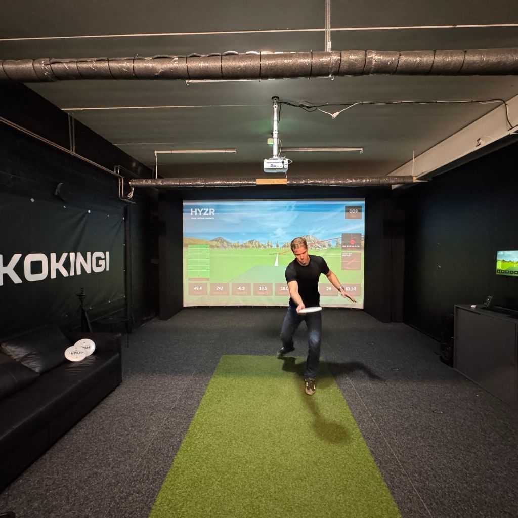 HYZR One - Disc Golf Simulator