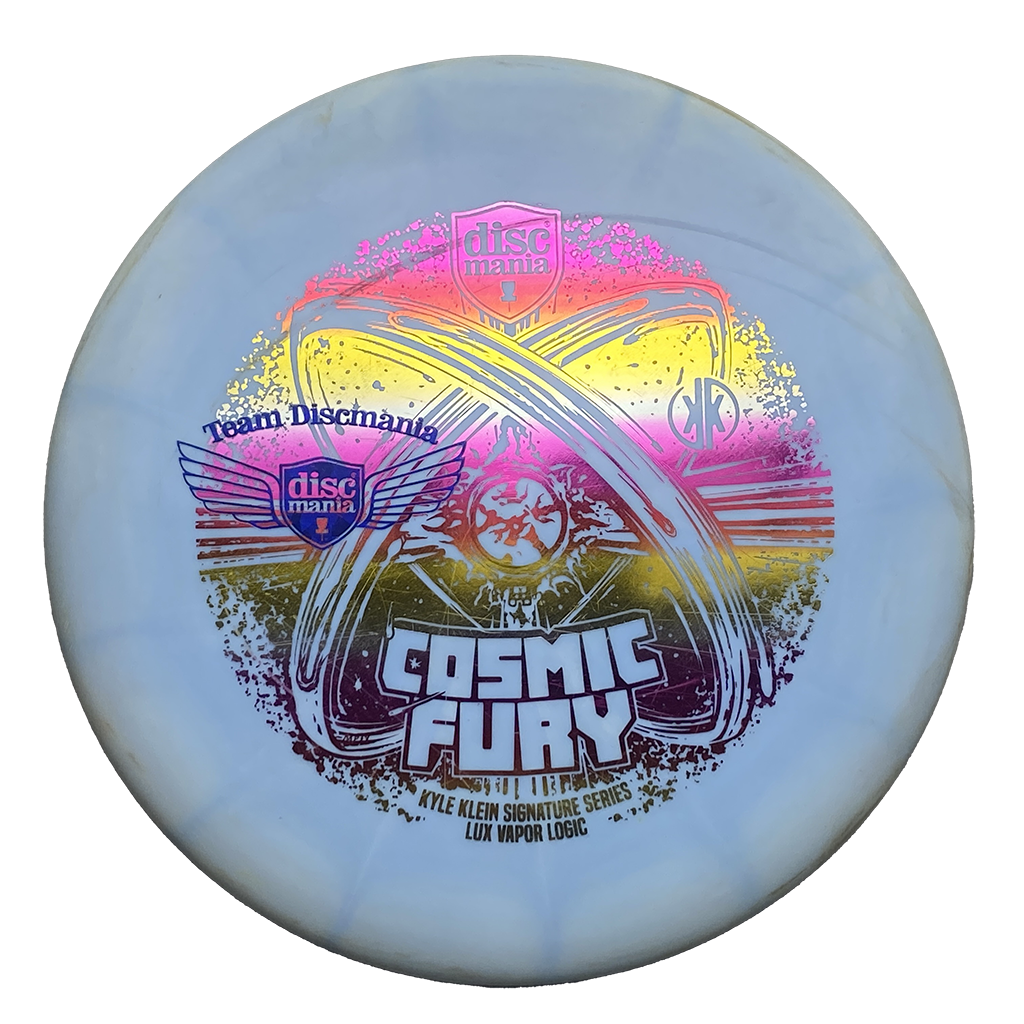 Discmania Lux Vapor Logic - Cosmic Fury Kyle Klein Team Discmania Stamp