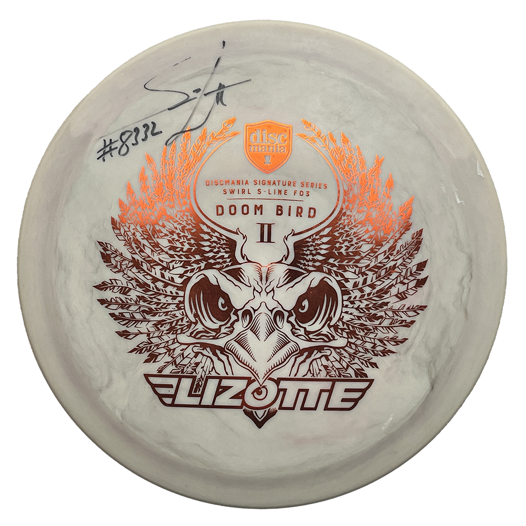 Discmania Swirly S-Line FD3 - Doom Bird 2 - Simon Lizotte