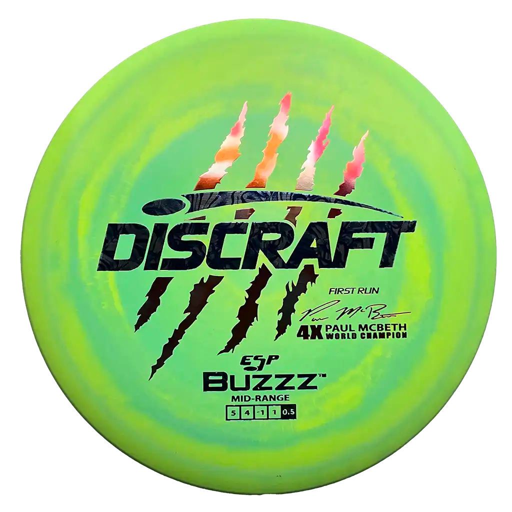 ESP Buzzz - Paul McBeth 4X World Champion - First Run