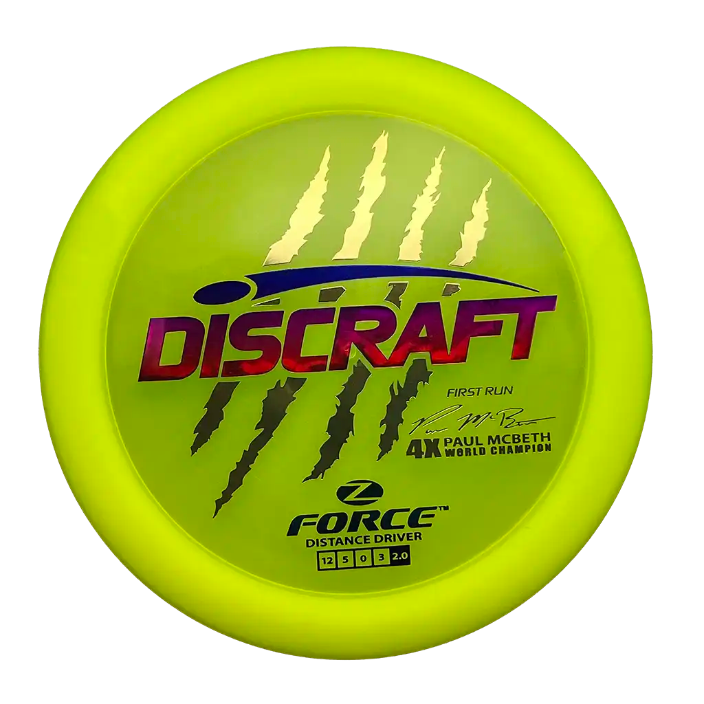 Z Force - 4X Paul McBeth World Champion - First Run