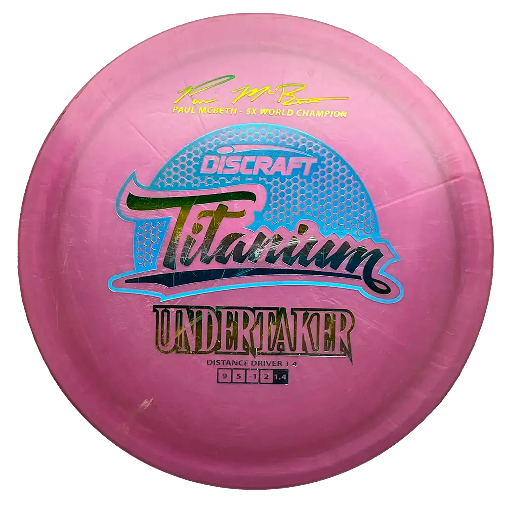 Titanium Undertaker - Paul McBeth