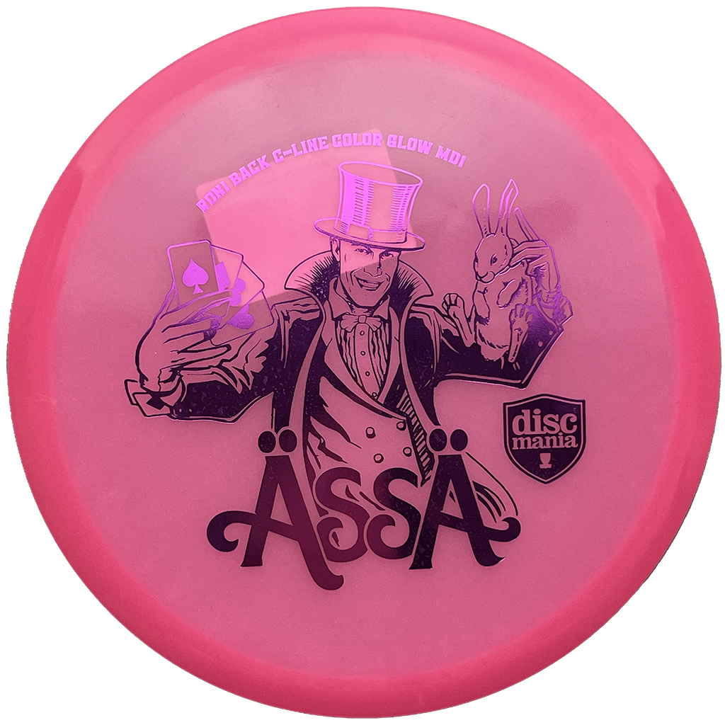 Discmania Color Glow C-Line MD1 - Ässä - Roni Back