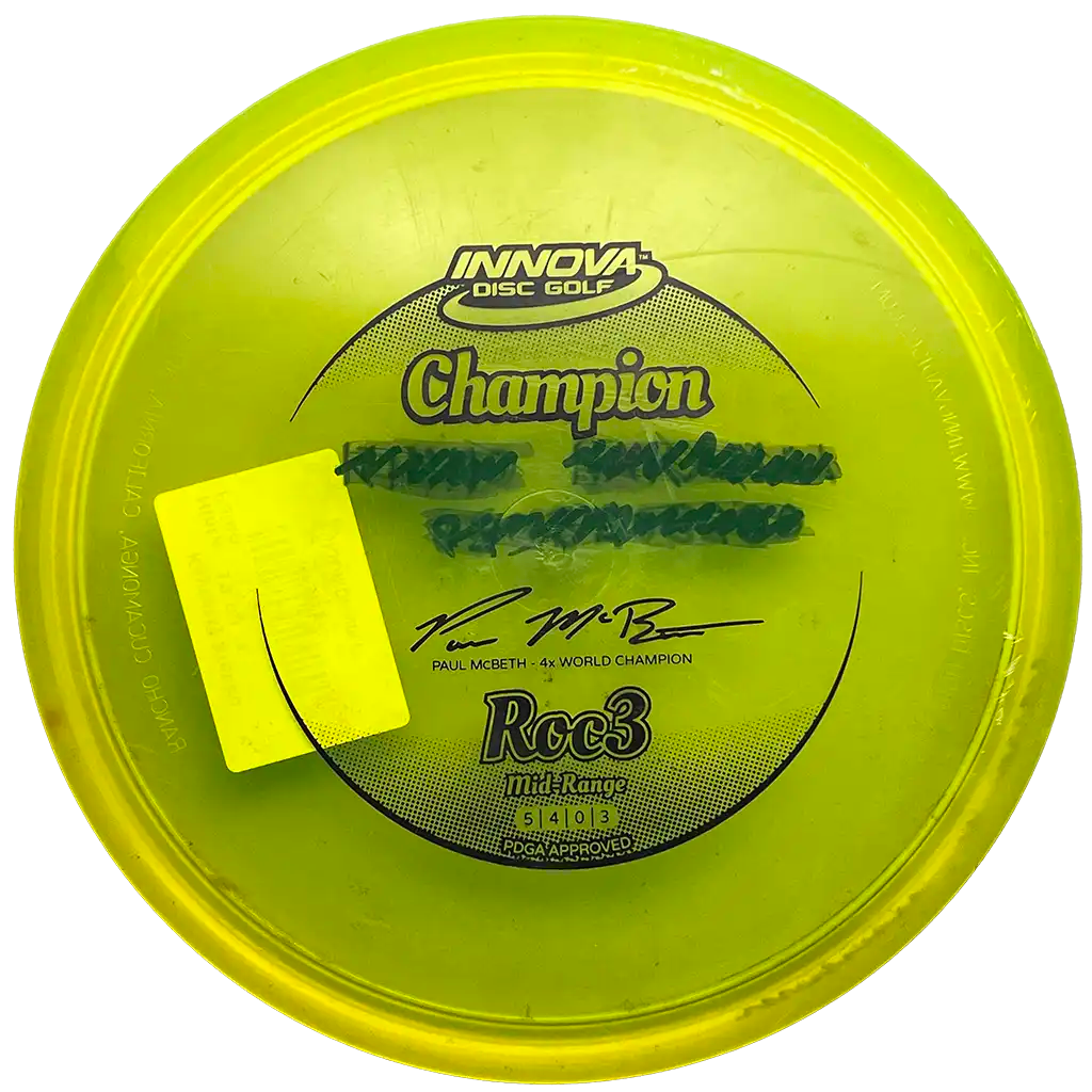 Champion Roc3 - Paul McBeth