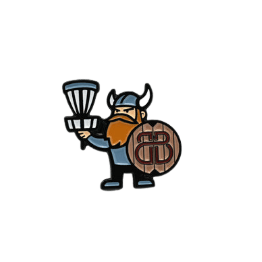Pin - Disc Golf Viking