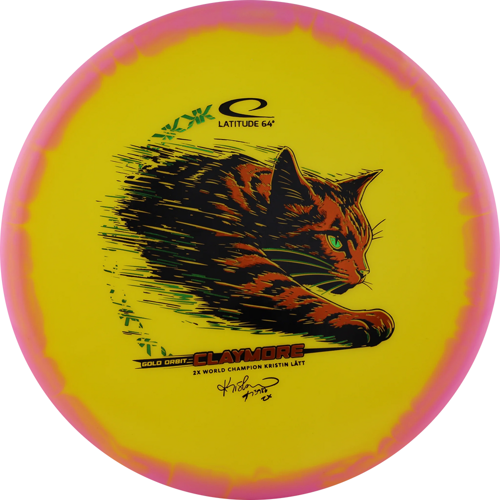 Gold Orbit Claymore - Kristin Lätt 2026 Team Series Pink/Yellow
