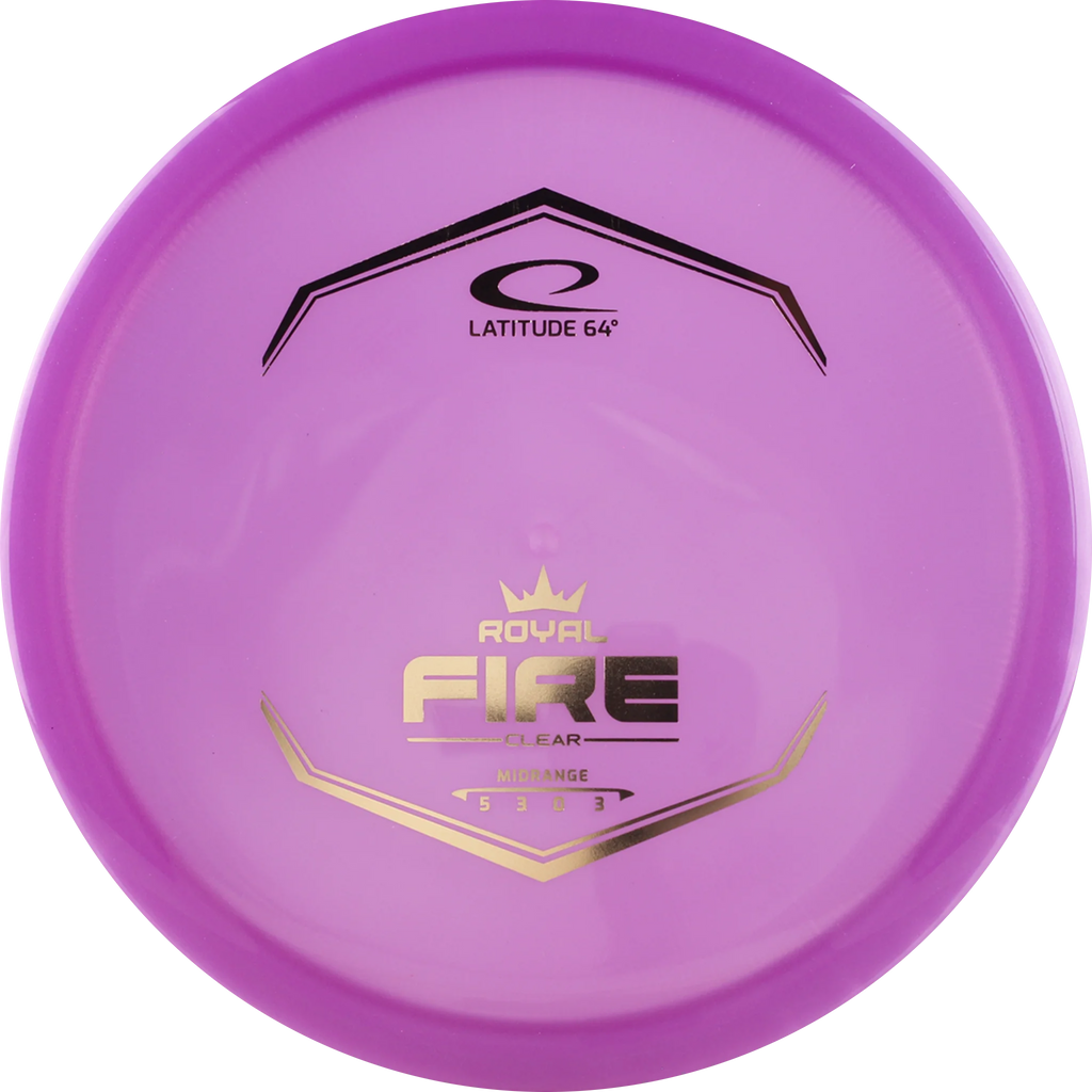Clear Fire Purple
