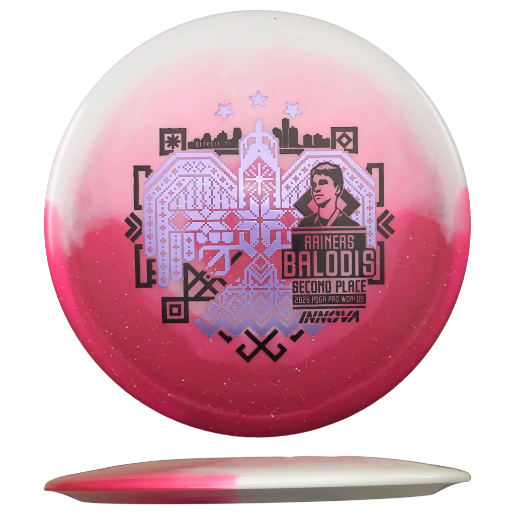 Duo Teebird - Rainers Balodis 2026 PDGA Pro Worlds 2nd Place - Pinkki