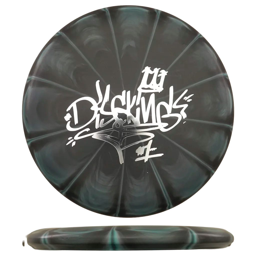 Flex 1 Vapor D-Line P1X - DiscKing Special Edition - Musta/Turkoosi / Graffiti #1