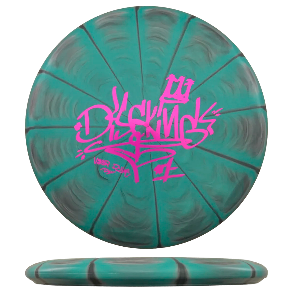 Flex 1 Vapor D-Line P1X - DiscKing Special Edition - Turkoosi/Musta / Graffiti #2