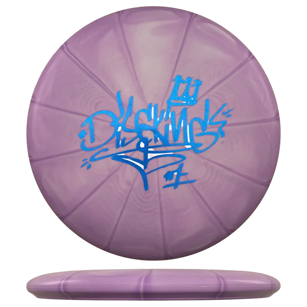 Flex 3 Vapor D-Line P1X - DiscKing Special Edition - Valkoinen/Violetti / Graffiti #1