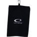 Foldable Clip-On Disc Golf Towel Black