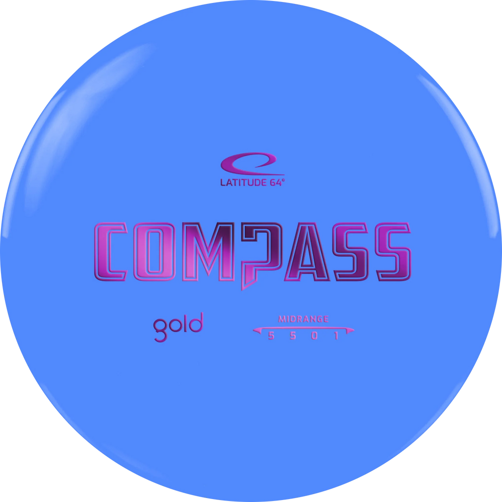 Gold Compass Blue