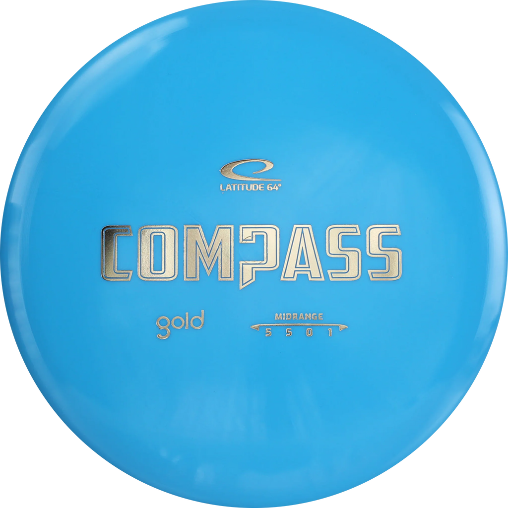 Gold Compass Turquoise