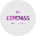 Gold Compass White