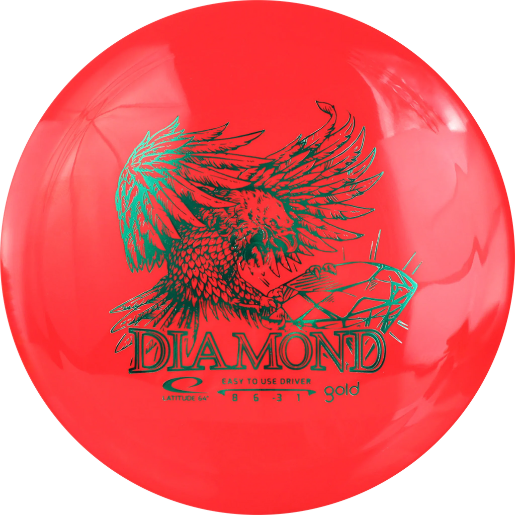 Gold Diamond Red