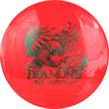 Gold Diamond Red