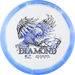 Gold Orbit Diamond Blue