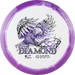 Gold Orbit Diamond Purple