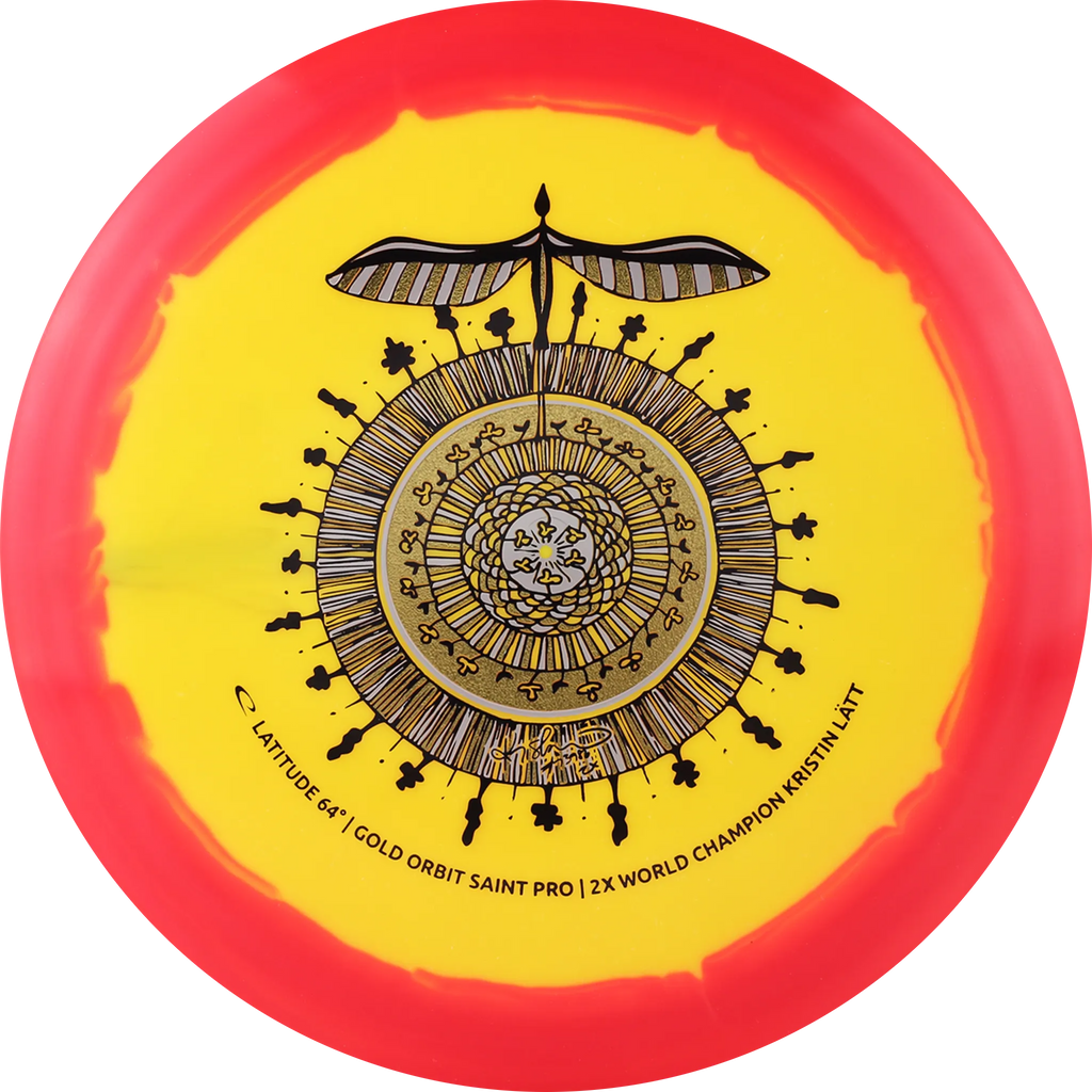 Gold Orbit Saint Pro - Kristin Lätt 2026 Team Series Red/Yellow