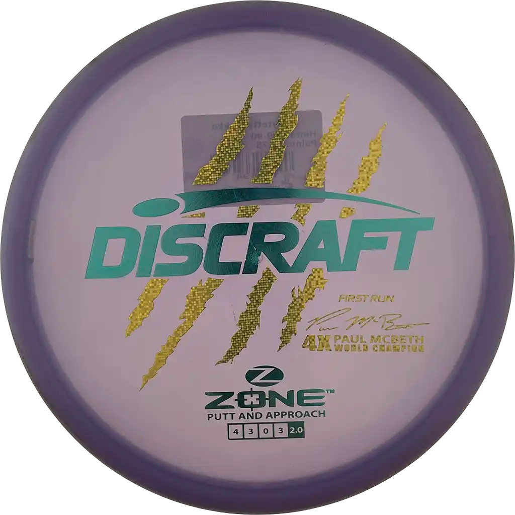 Z Zone - FIRST RUN - 4x Paul McBeth World Champion
