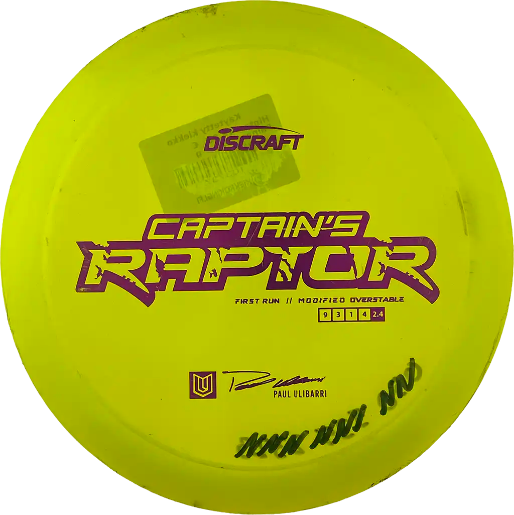 Z Captain´s Raptor - FIRST RUN - Paul Ulibarri