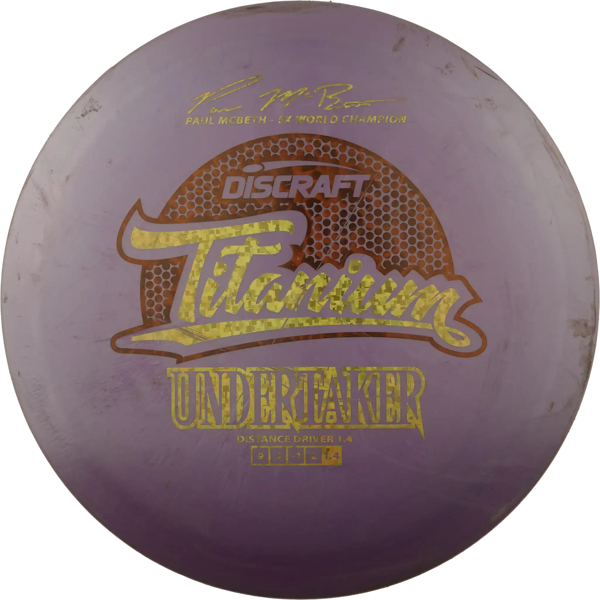 Titanium Undertaker - Paul McBeth