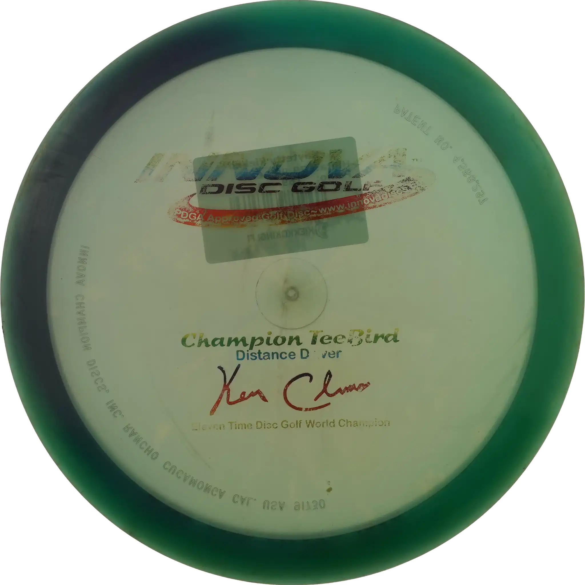 Champion Teebird - Ken Climo 11x World Champion