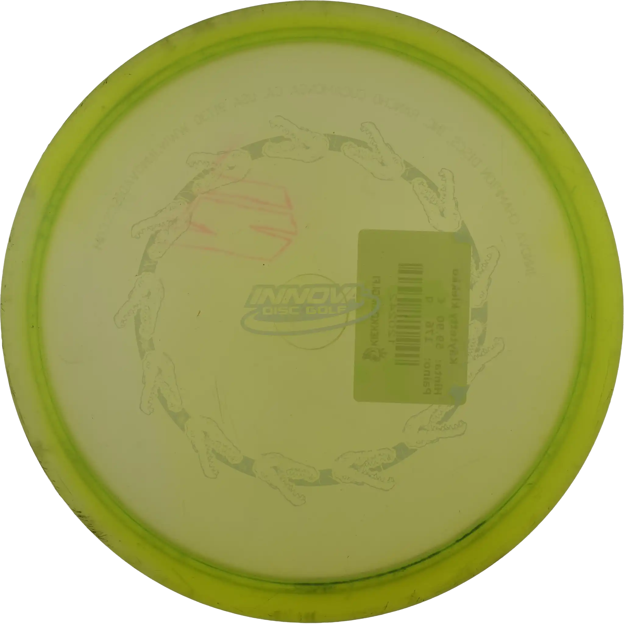 Champion Gator - Circle Stamp