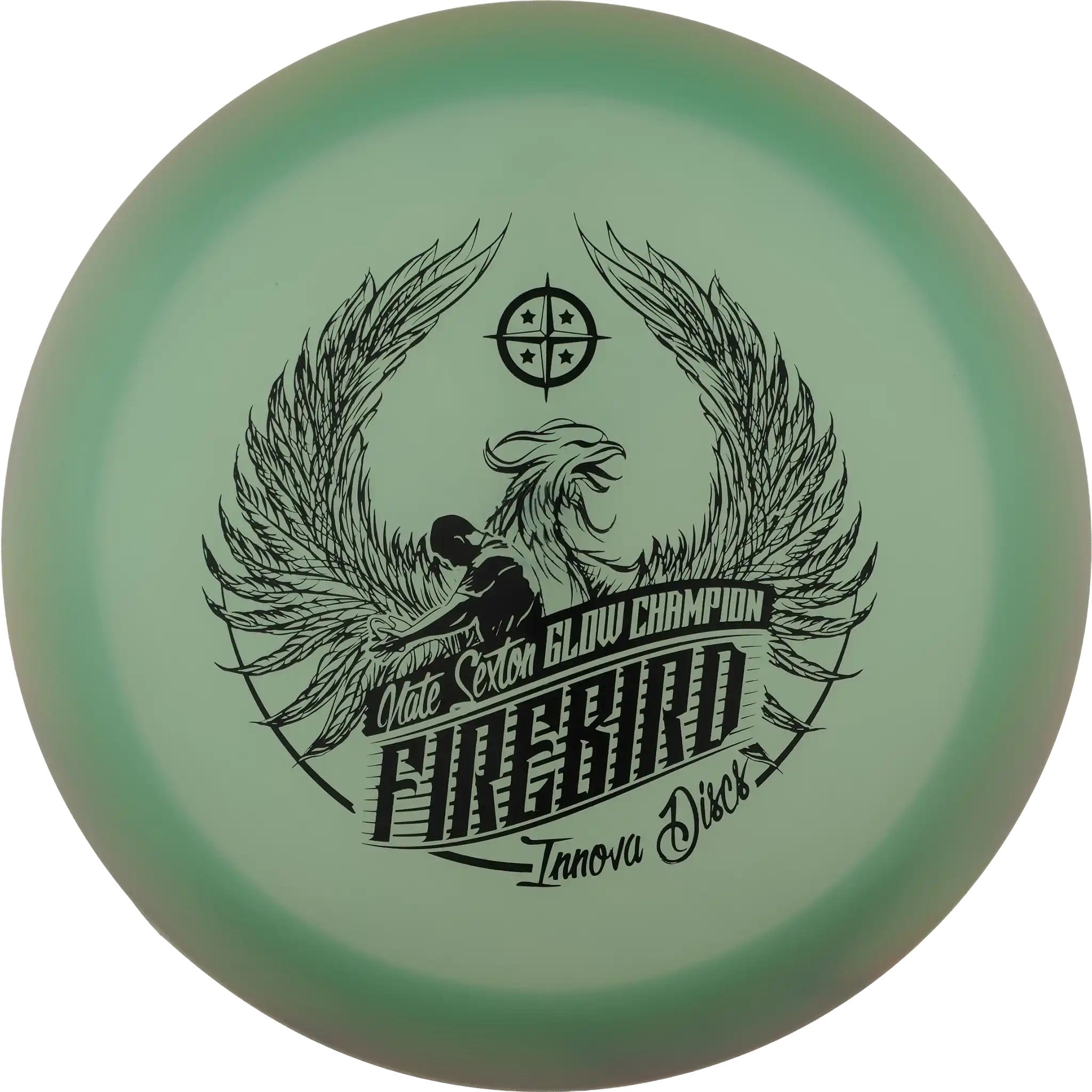 Color Glow Champion Firebird - Nate Sexton 2016 Black Stamp