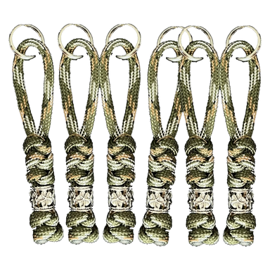 Premium Zipper Puller - Forest Camo