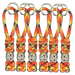 Premium Zipper Puller - Fire Camo
