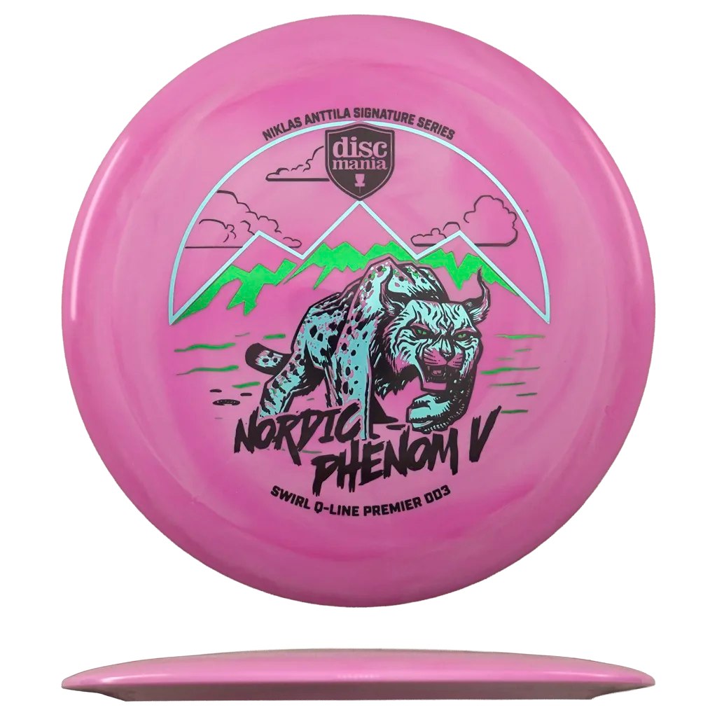 Swirl Q-Line DD3 - Nordic Phenom 5 - Niklas Anttila 2026 Signature Series - Premier Technology - Violetti