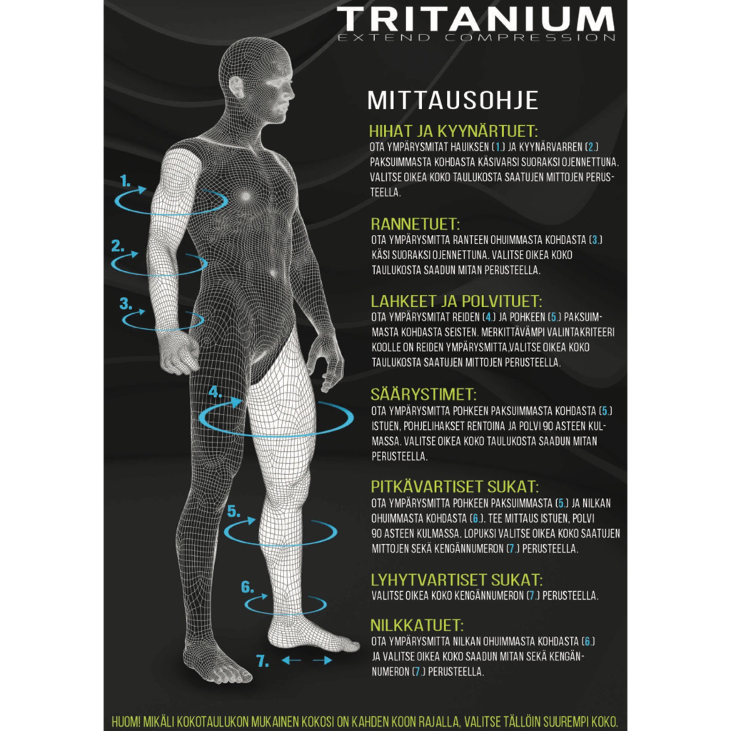 Tritanium Extend High - Compression Knee Brace
