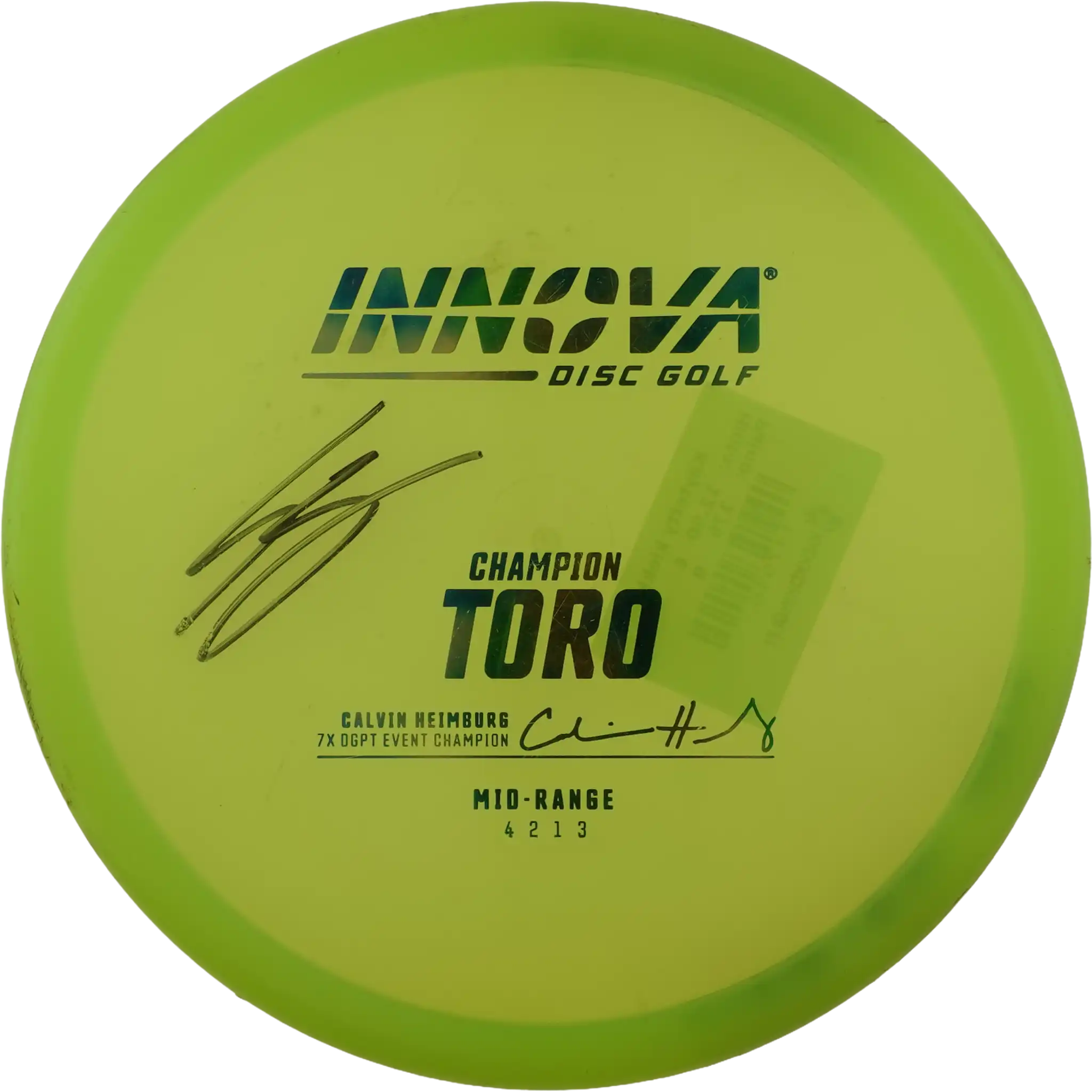 Champion Toro - Calvin Heimburg