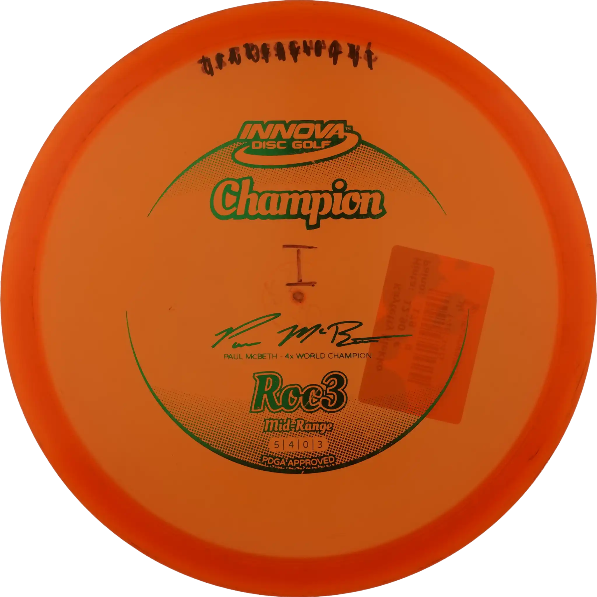 Champion Roc3 - Paul McBeth 3x World Champion