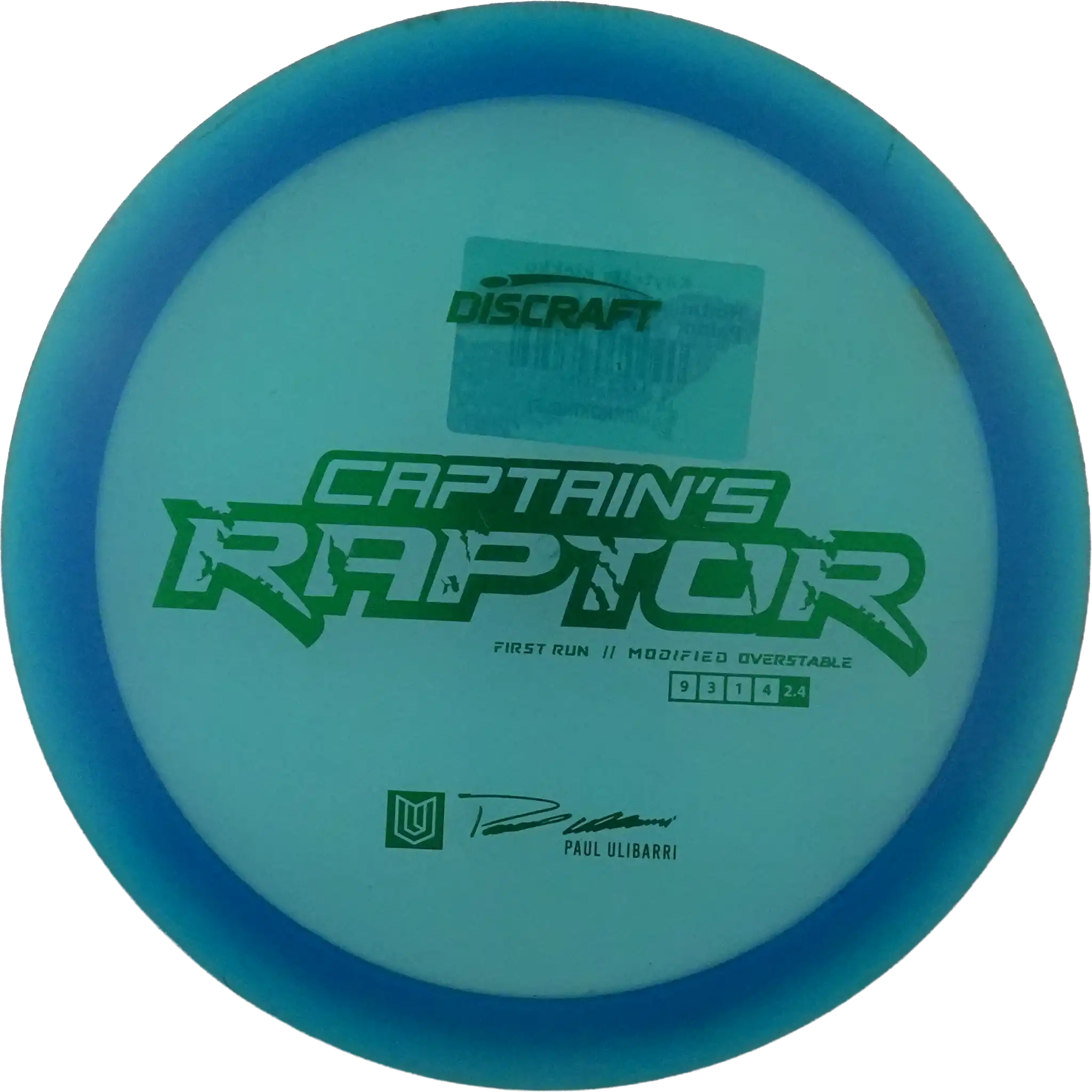 Metallic Z Captain´s Raptor - Paul Ulibarri