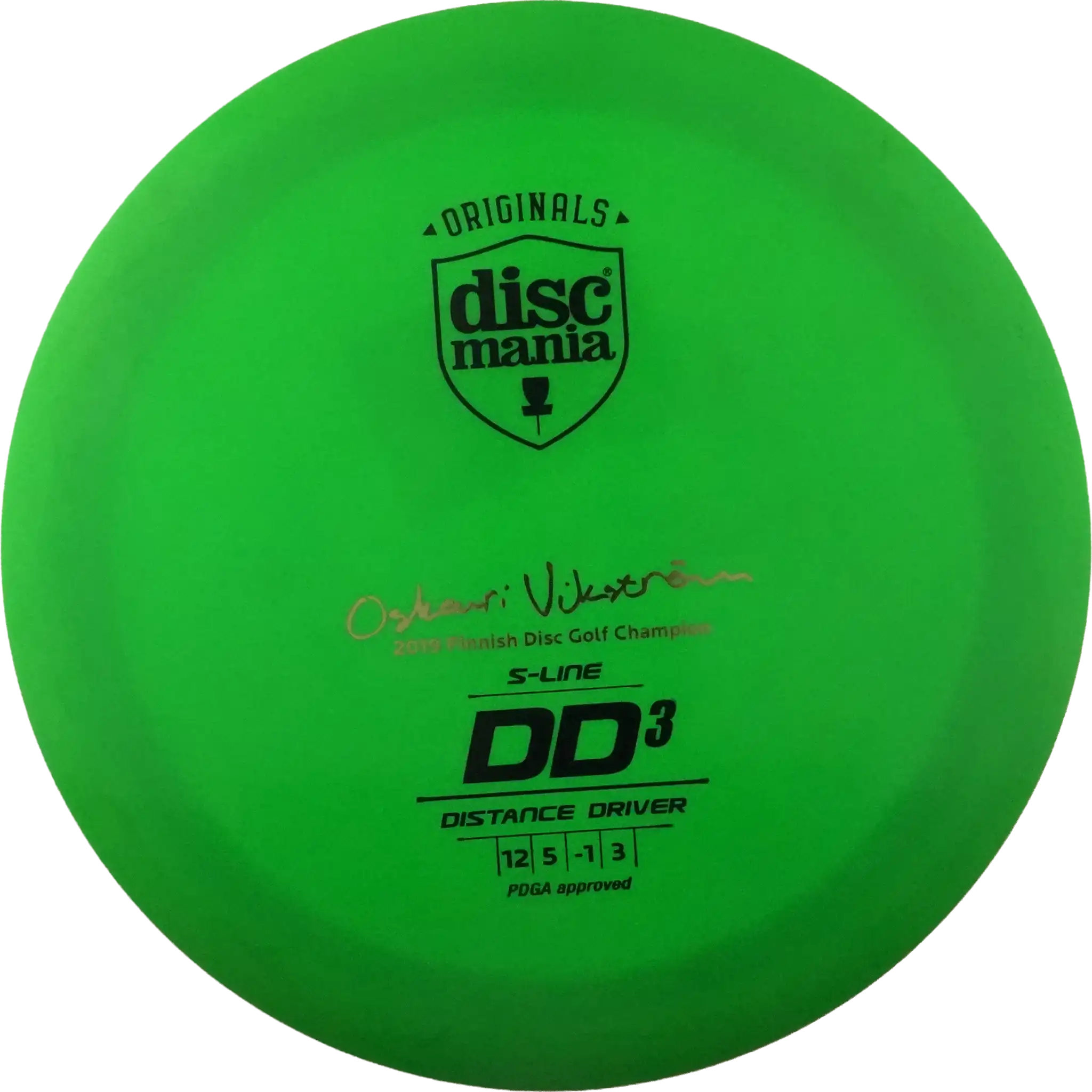 S-Line DD3 - Oskari Vikström - 2019 Finnish Discgolf Champion - Innova Made