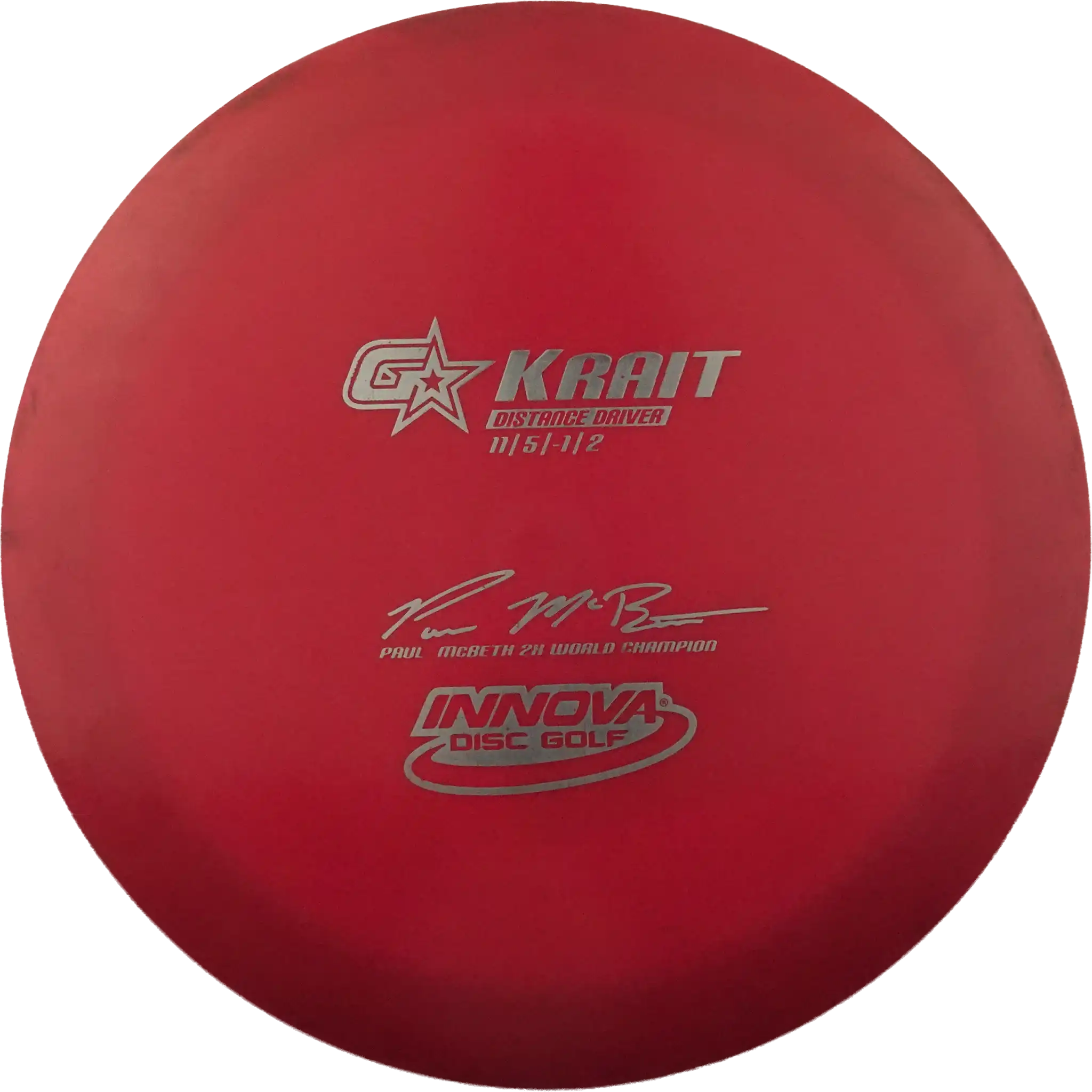 GStar Krait - Paul Mcbeth - 2x World Champion
