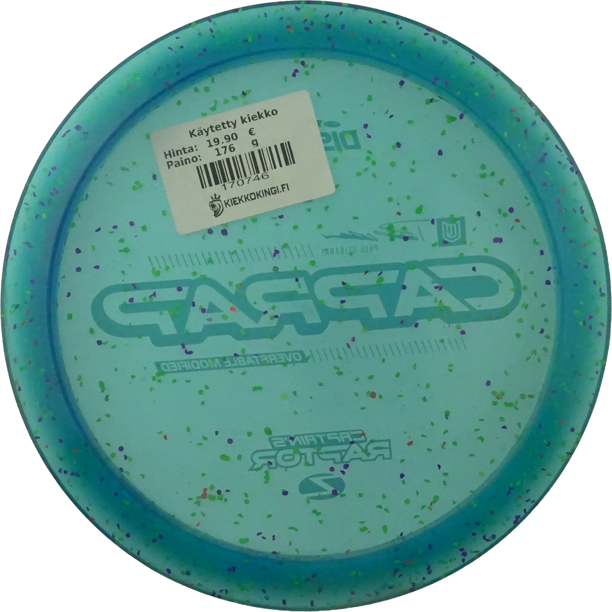 Z Confetti Captain's Raptor - Paul Ulibarri - Caprap