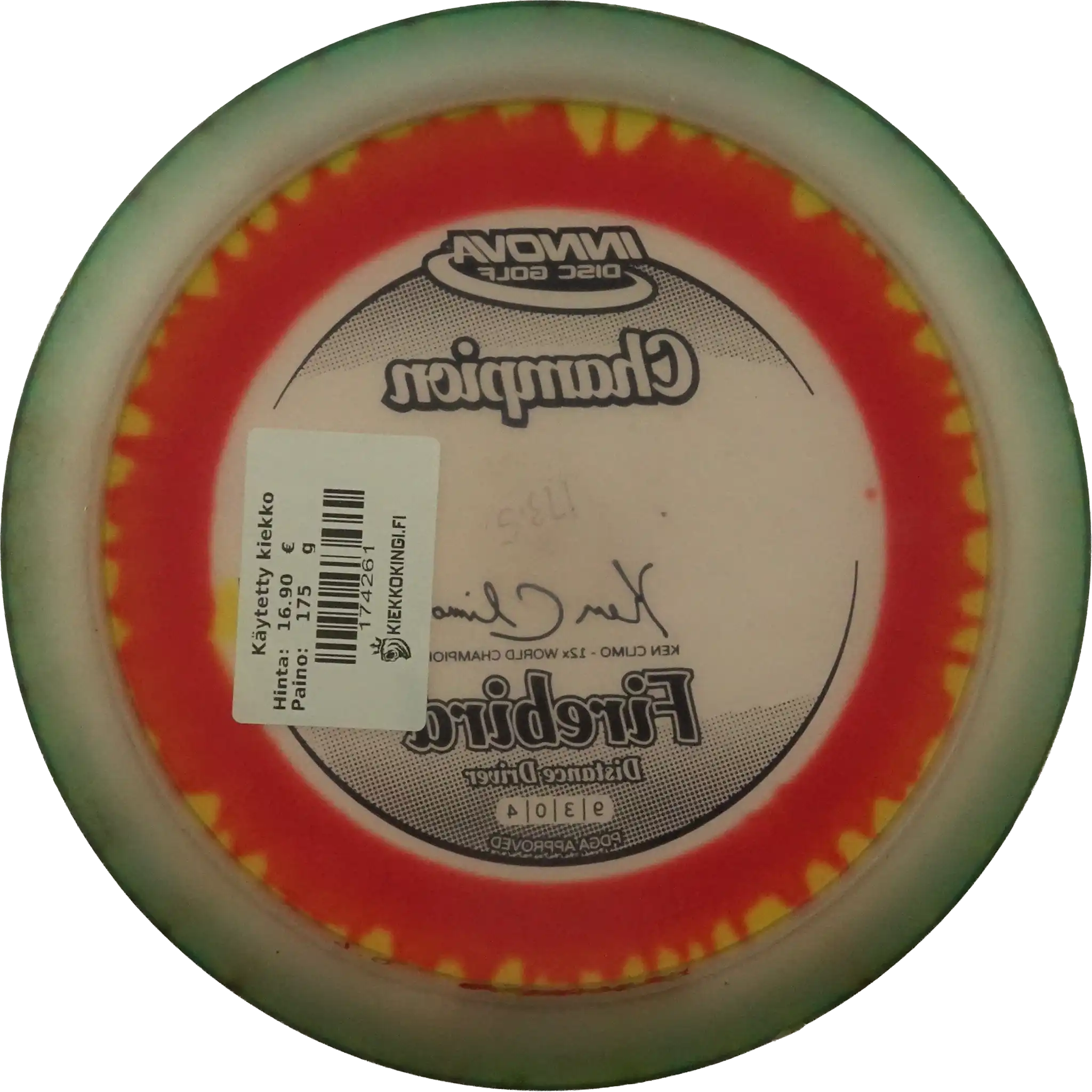 Champion Firebird - Ken Climo - Dyed
